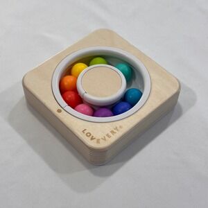Lovevery Calming Circle Spinning Rainbow Wheel Toddler Toy Persister Montessori